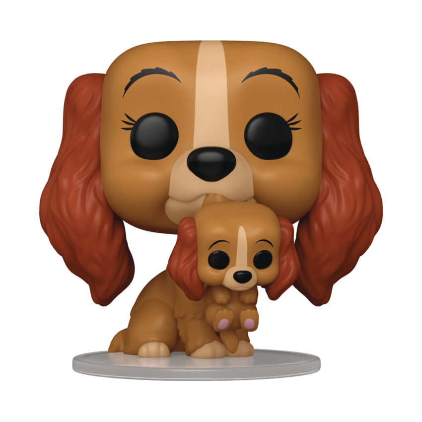 POP DISNEY LADY AND THE TRAMP LADY W PUPPY FIGURE