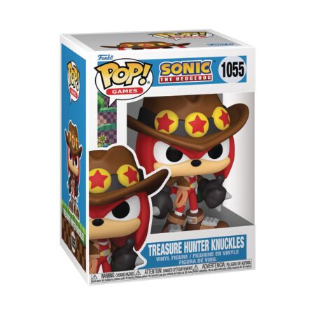 POP GAMES SONIC TREASURE HUNTER KNUCKLES FIGURE