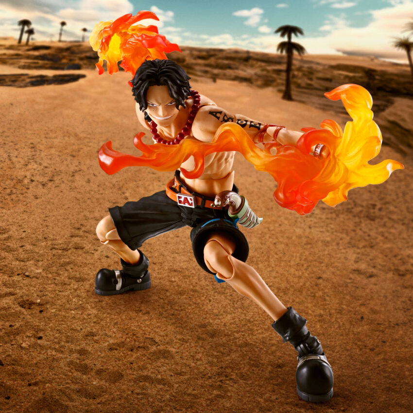 ONE PIECE PORTGAS D ACE FIRE FIST S.H.FIGUARTS ACTION FIGURE