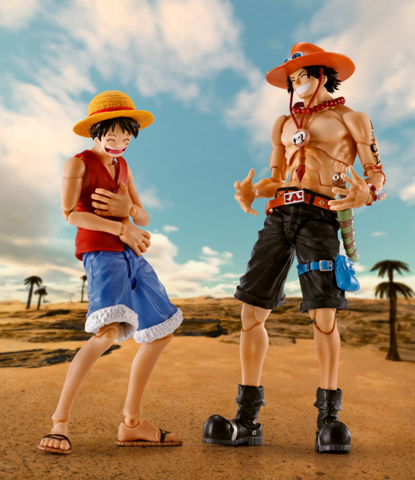 ONE PIECE PORTGAS D ACE FIRE FIST S.H.FIGUARTS ACTION FIGURE
