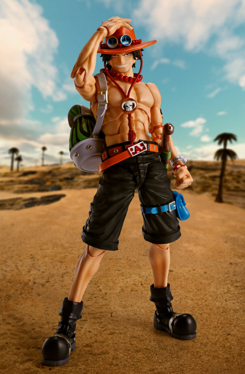 ONE PIECE PORTGAS D ACE FIRE FIST S.H.FIGUARTS ACTION FIGURE