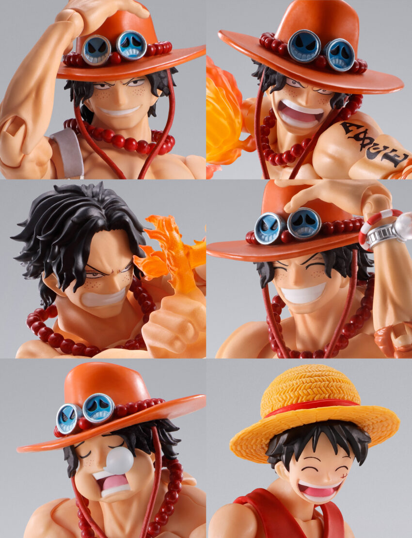 ONE PIECE PORTGAS D ACE FIRE FIST S.H.FIGUARTS ACTION FIGURE