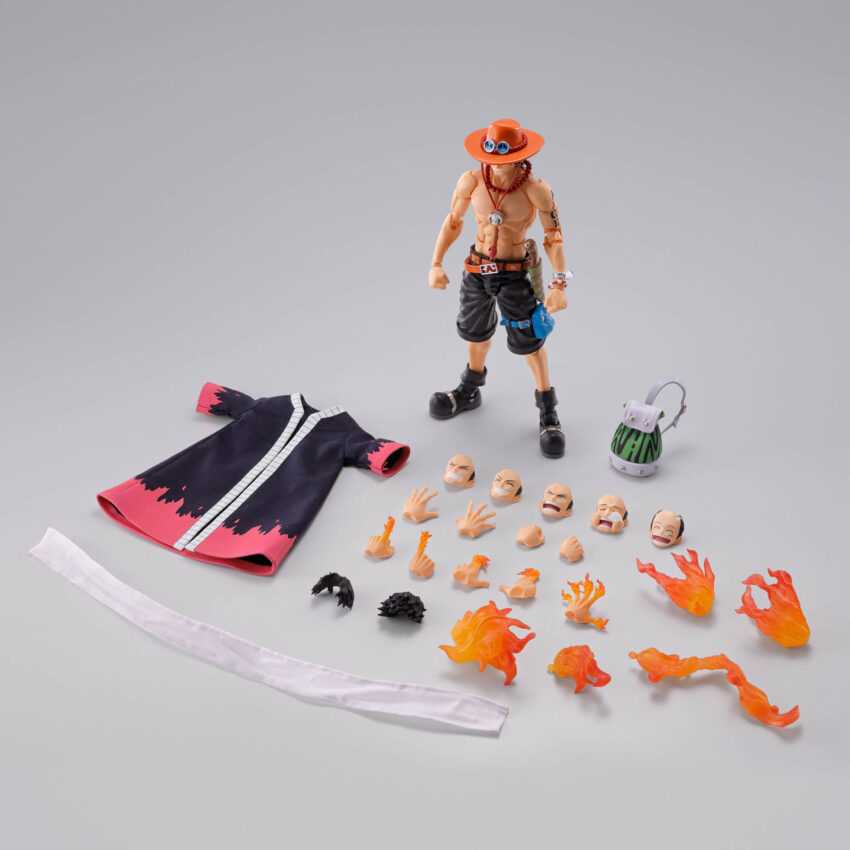 ONE PIECE PORTGAS D ACE FIRE FIST S.H.FIGUARTS ACTION FIGURE