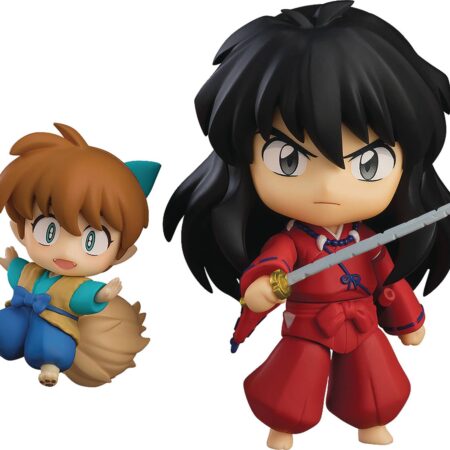 INUYASHA NEW MOON & SHIPPO NENDOROID ACTION FIGURE