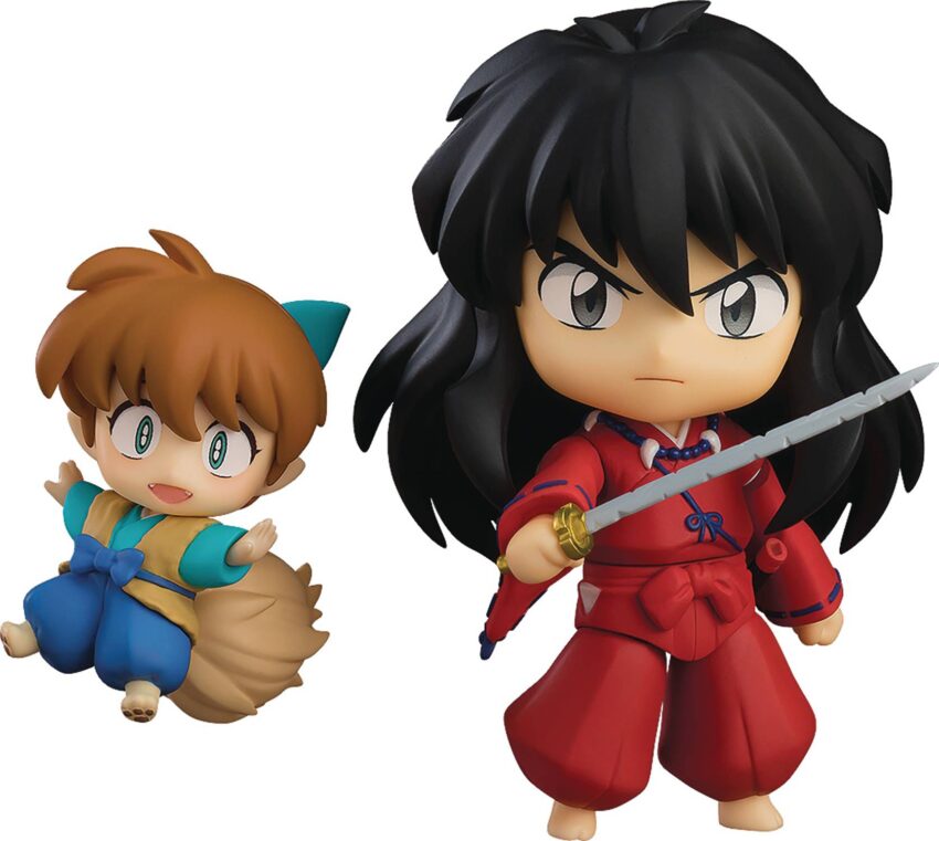 INUYASHA NEW MOON & SHIPPO NENDOROID ACTION FIGURE