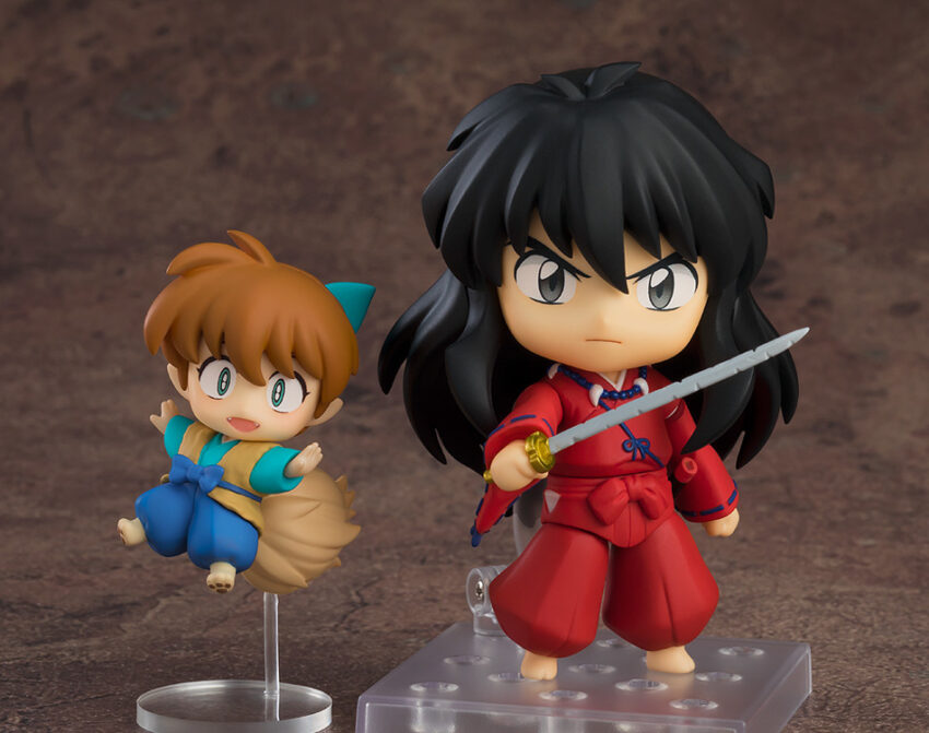 INUYASHA NEW MOON & SHIPPO NENDOROID ACTION FIGURE