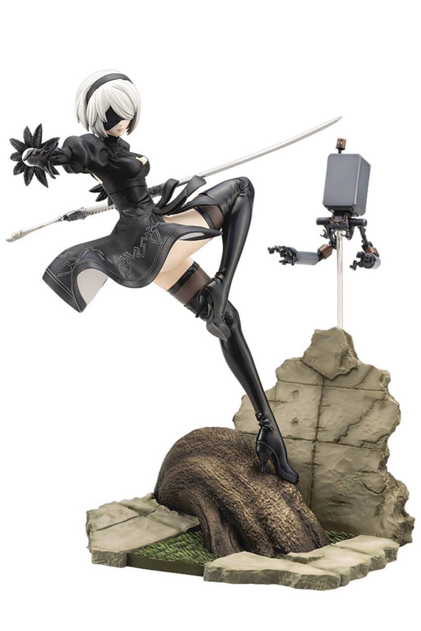 NIER AUTOMATA VER1.1A 2B ARTFX J STATUE