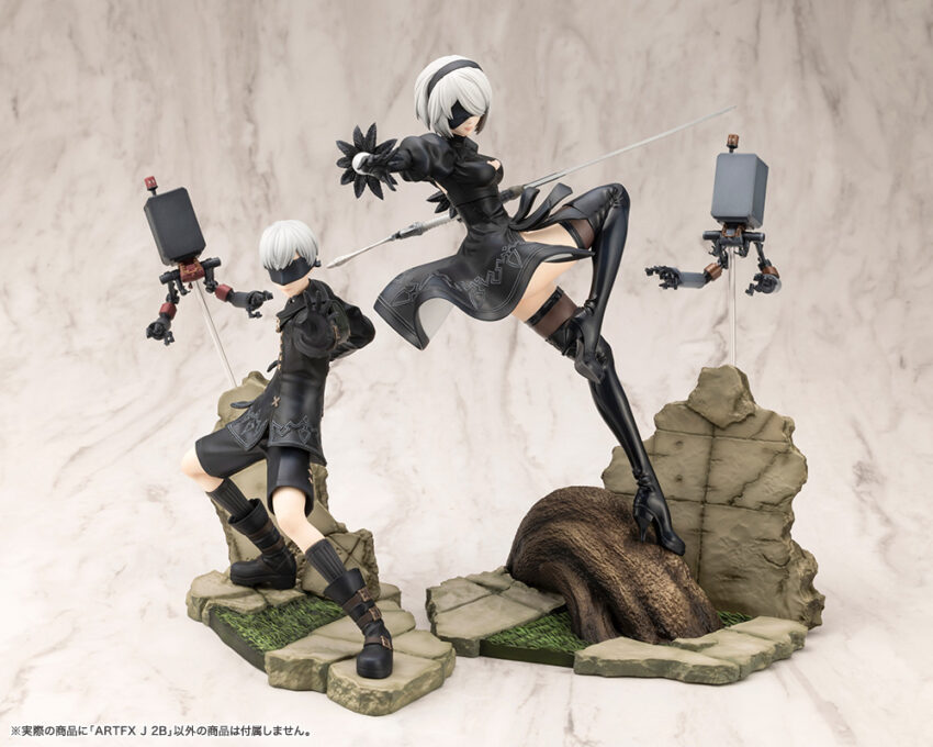 NIER AUTOMATA VER1.1A 2B ARTFX J STATUE