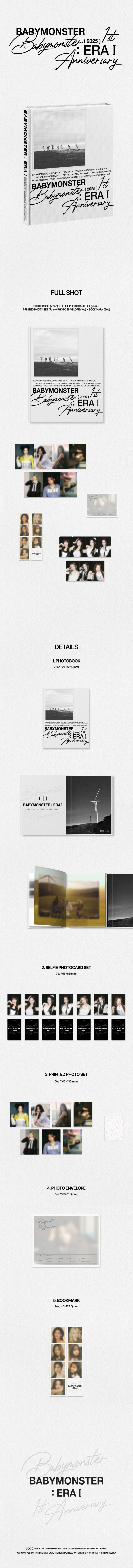 BABYMONSTER - BABYMONSTER : ERA l [1ST ANNIVERSARY PHOTOBOOK]