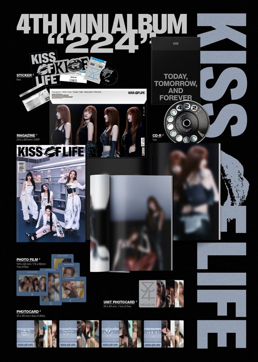 Pre-order - KISS OF LIFE - 4TH MINI ALBUM [224] (MAGAZINE VER.)