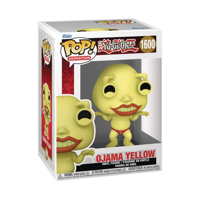 POP ANIMATION YU GI OH OJAMA YELLOW VIN FIGURE.