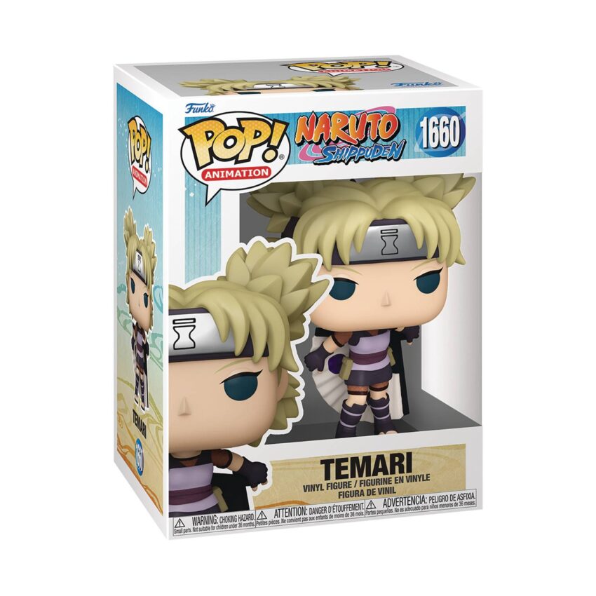 Pre-Order: POP ANIMATION NARUTO TEMARI VIN FIGURE. Estimate Ship Date June 2024