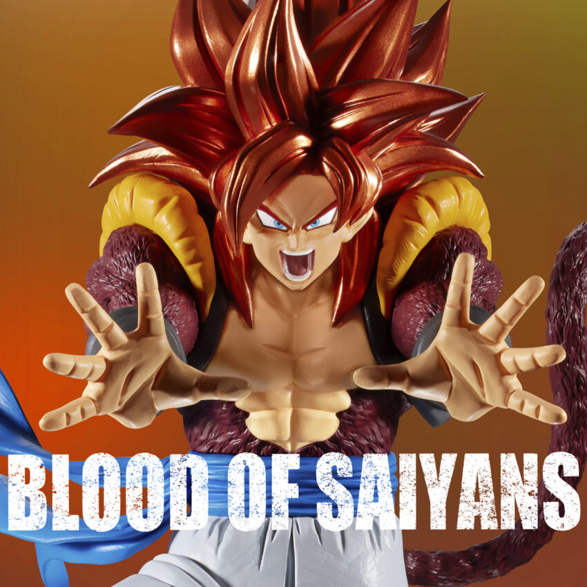 DRAGON BALL GT BLOOD OF SAIYANS SUPER SAIYAN 4 GOGETA FIGURE