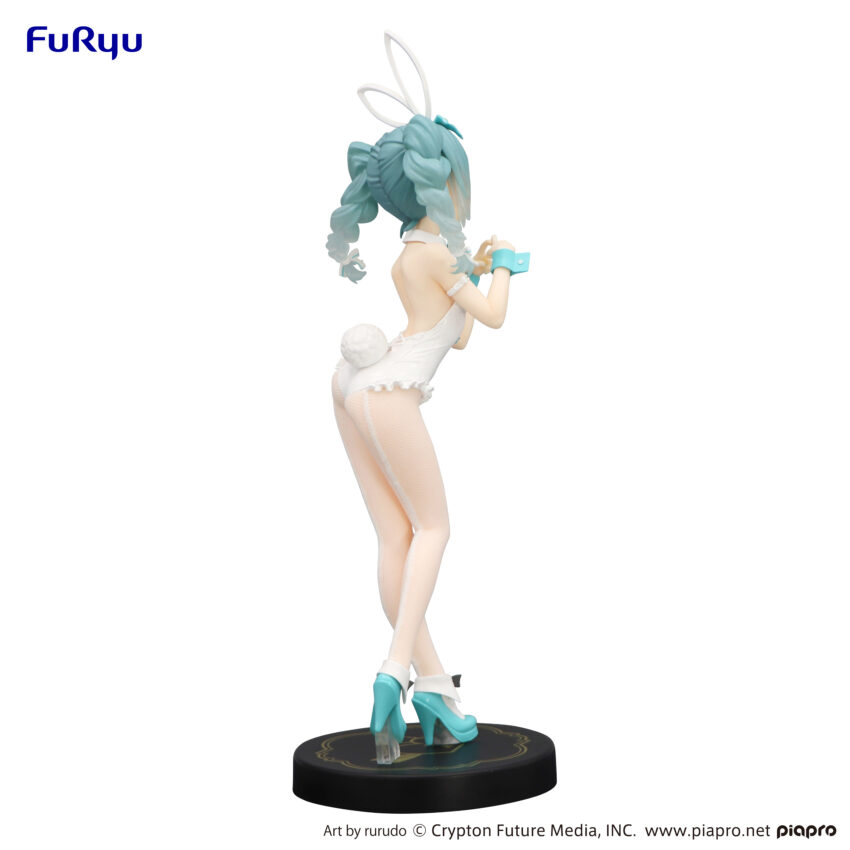 HATSUNE MIKU BICUTE BUNNIES RURUDO WHITE COLOR FIGURE