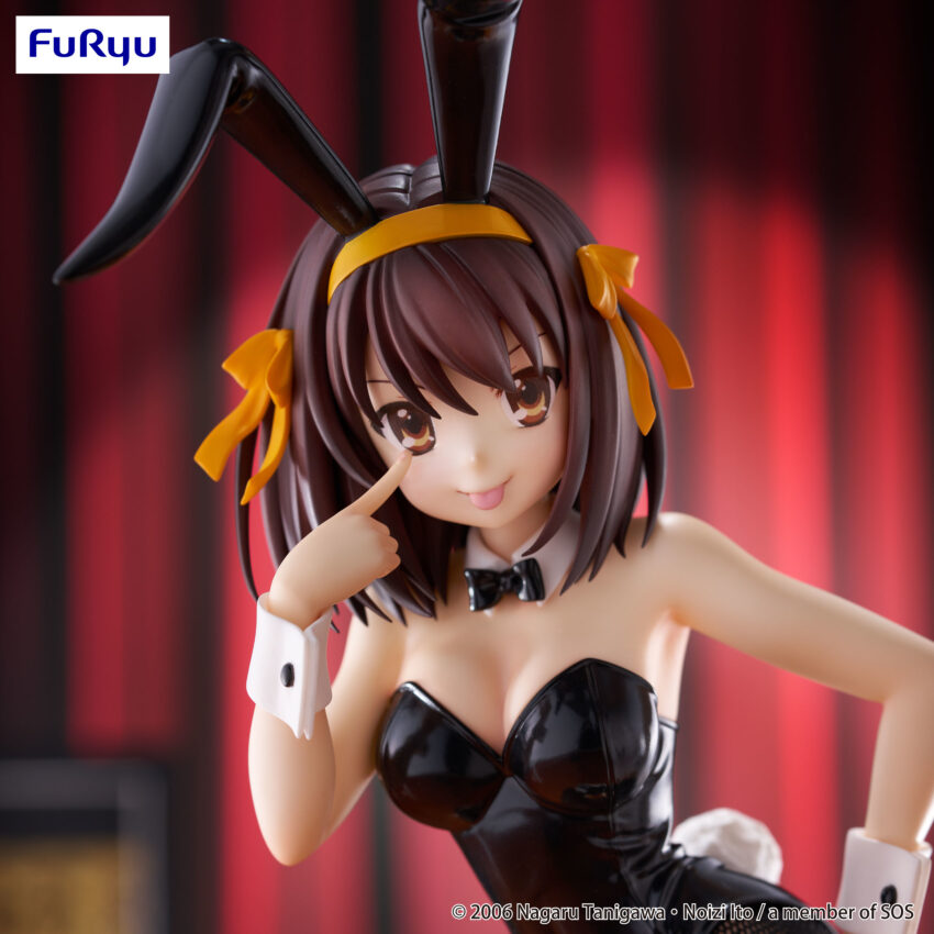 MELANCHOLY OF HARUHI SUZUMIYA BICUTE BUNNIES FIGURE