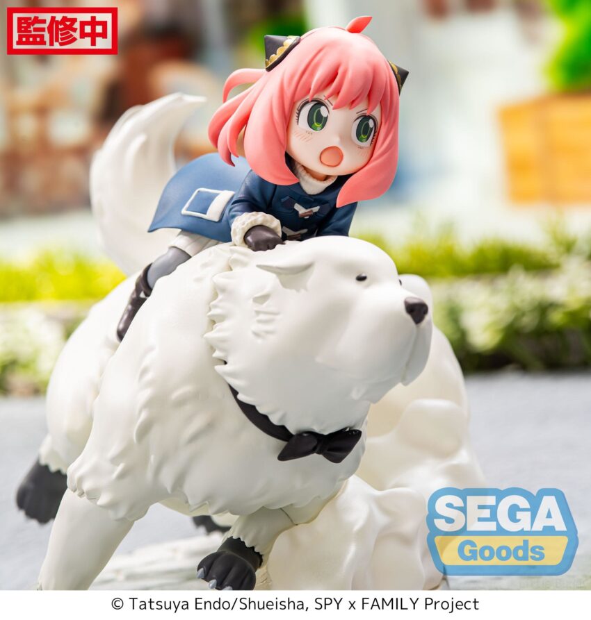 SPY X FAMILY LUMINASTA ANYA & BOND FORGER MISSION EXTEND FIGURE