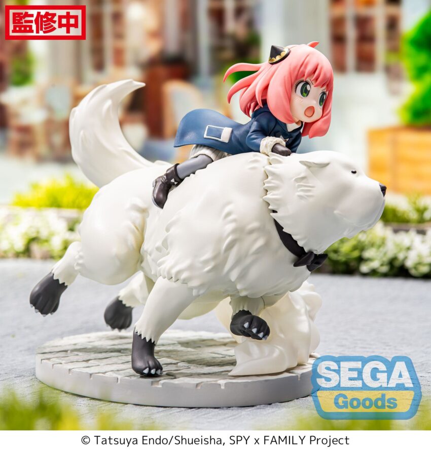 SPY X FAMILY LUMINASTA ANYA & BOND FORGER MISSION EXTEND FIGURE