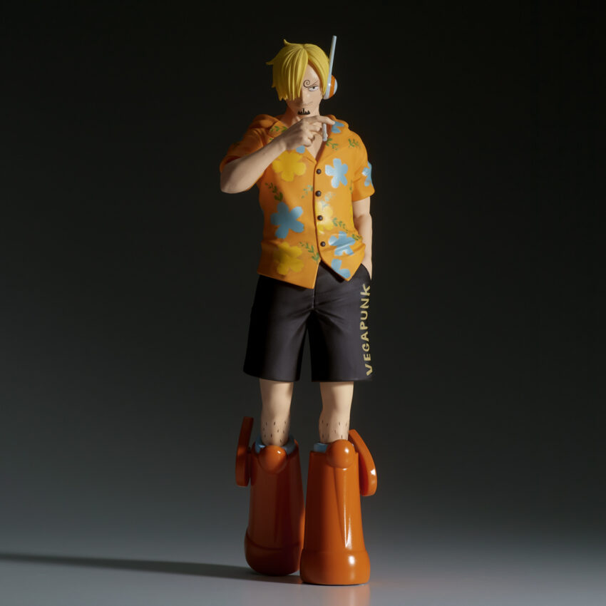 ONE PIECE SHUKKO SANJI EGGHEAD FIGURE