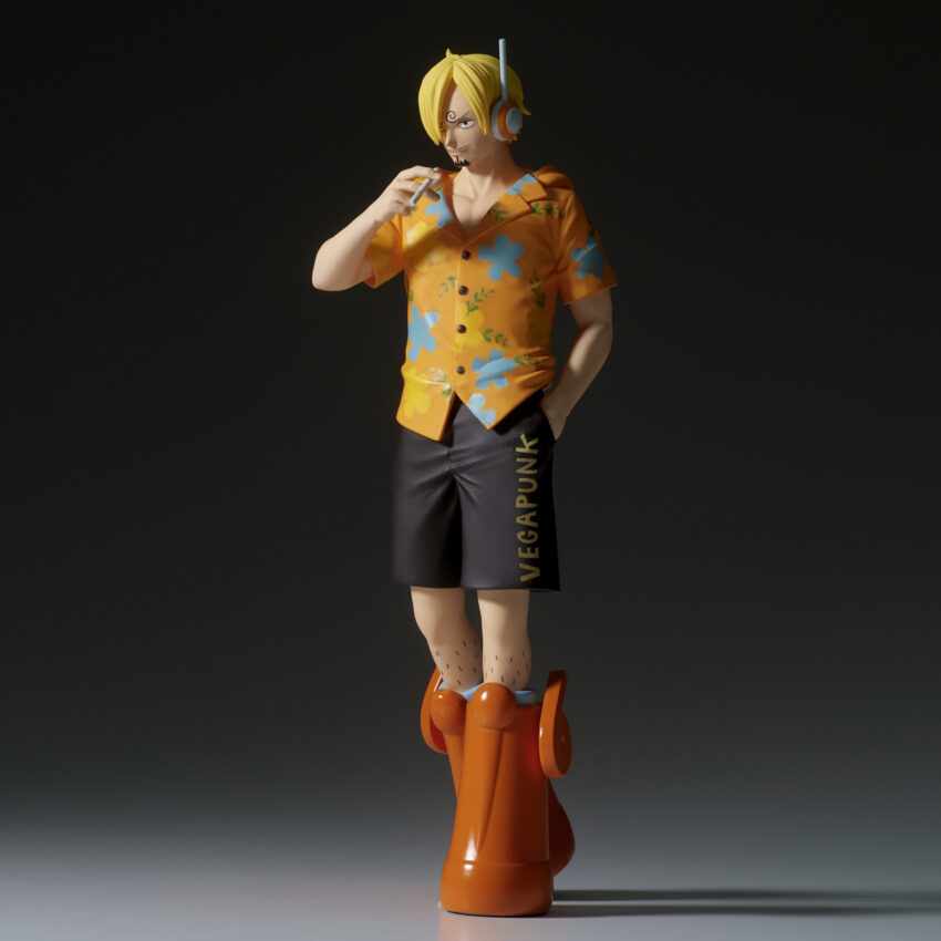 ONE PIECE SHUKKO SANJI EGGHEAD FIGURE