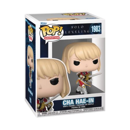 Pre-Order: POP ANIMATION SOLO LEVELING CHA HAEIN FIGURE. Estimate Ship Date September 2025