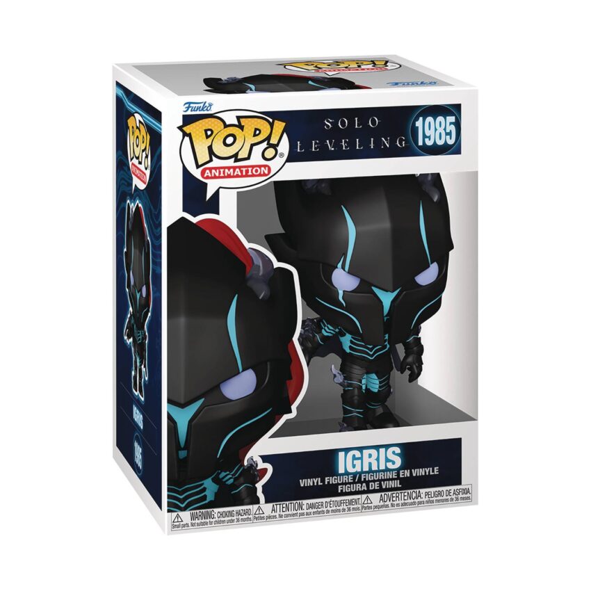 Pre-Order: POP ANIMATION SOLO LEVELING IGRIS FIGURE. Estimate Ship Date September 2025