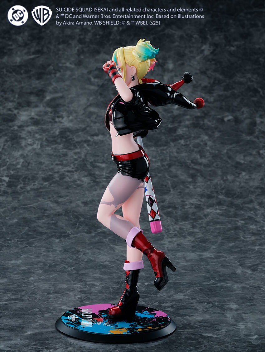 Pre-Order: SUICIDE SQUAD ISEKAI HARLEY QUINN 1/7 SCALE VINYL STATUE. Estimate Ship Date January 2026