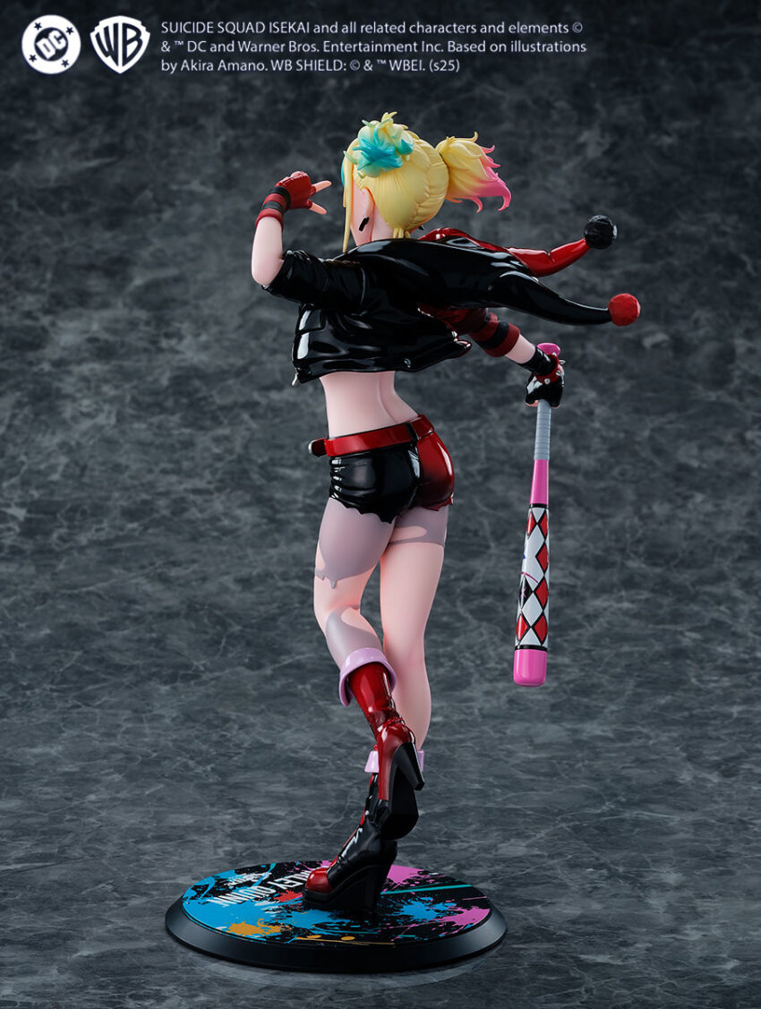 Pre-Order: SUICIDE SQUAD ISEKAI HARLEY QUINN 1/7 SCALE VINYL STATUE. Estimate Ship Date January 2026