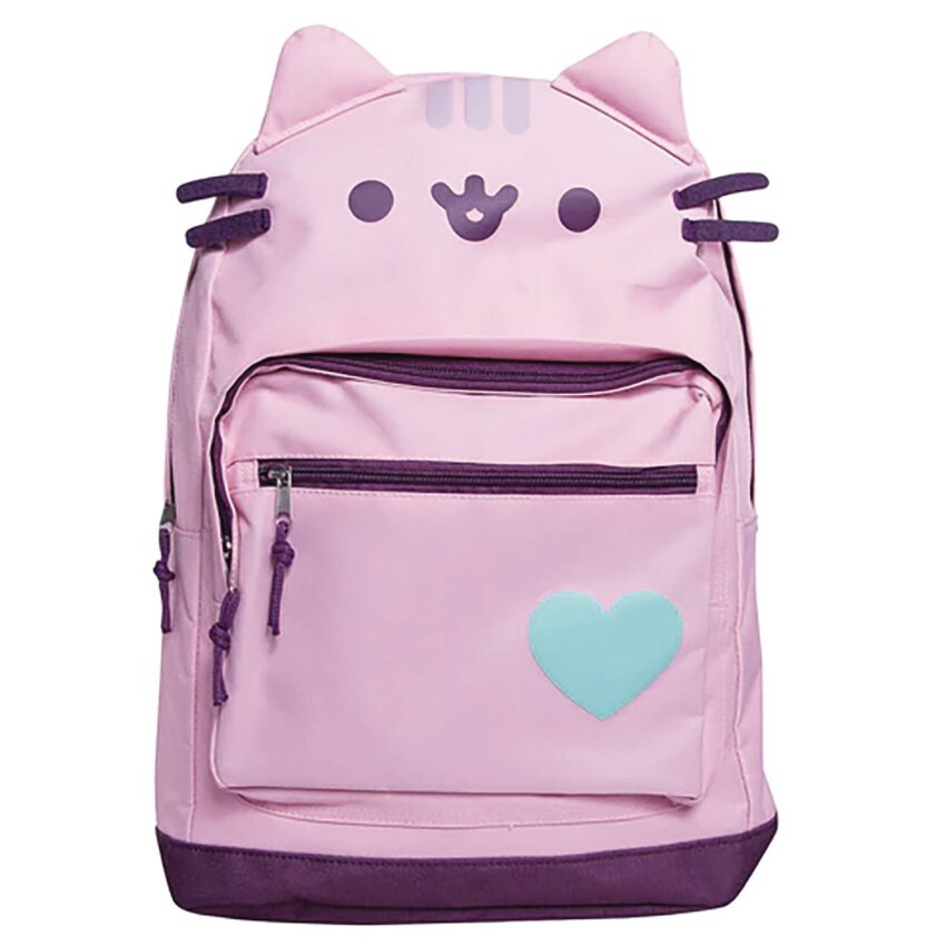 Pre-Order: PUSHEEN PINK CHARACTER BACKPACK. Estimate Ship Date July 2025
