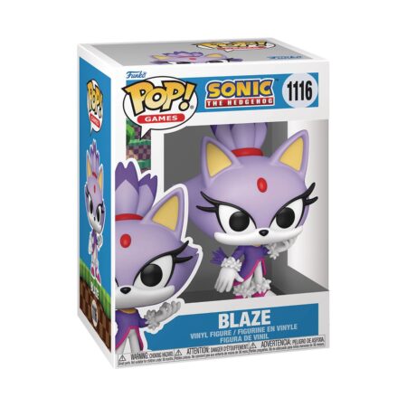 Pre-Order: POP GAMES SONIC BLAZE THE CAT FIGURE. Estimate Ship Date September 2025