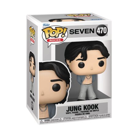 Pre-Order: POP ROCKS BTS JUNG KOOK SEVEN FIGURE. Estimate Ship Date September 2025