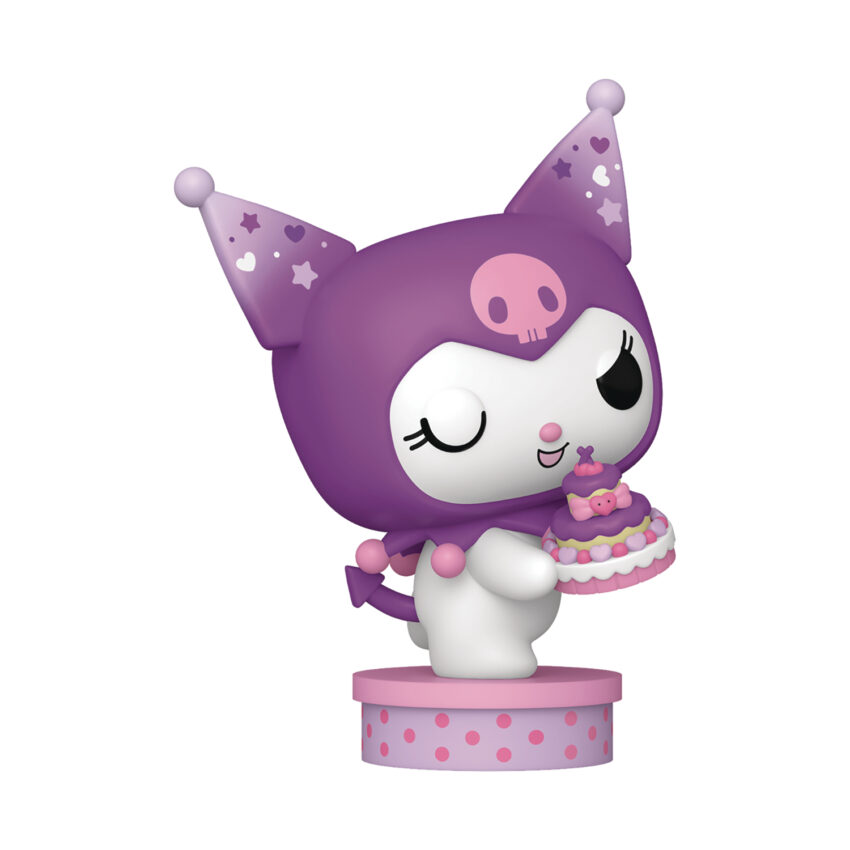 Pre-Order: POP SANRIO HK S8 KUROMI PRESENT FIGURE. Estimate Ship Date October 2025