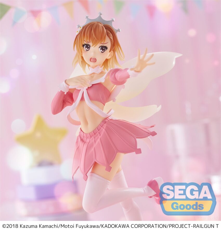 Pre-Order: SCIENTIFIC RAILGUN LUMINASTA MISAKA SPIRIT MAID FIGURE. Estimate Ship Date December 2025