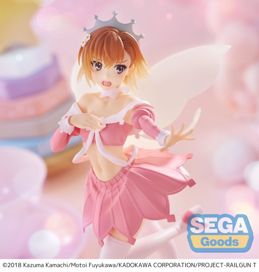 Pre-Order: SCIENTIFIC RAILGUN LUMINASTA MISAKA SPIRIT MAID FIGURE. Estimate Ship Date December 2025