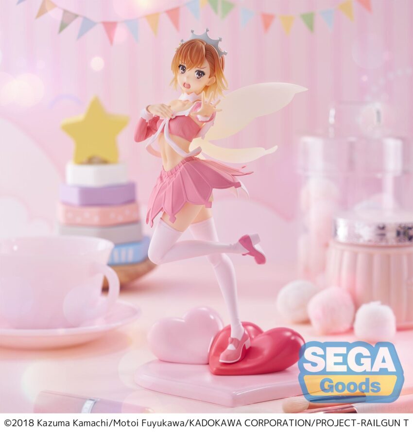 Pre-Order: SCIENTIFIC RAILGUN LUMINASTA MISAKA SPIRIT MAID FIGURE. Estimate Ship Date December 2025