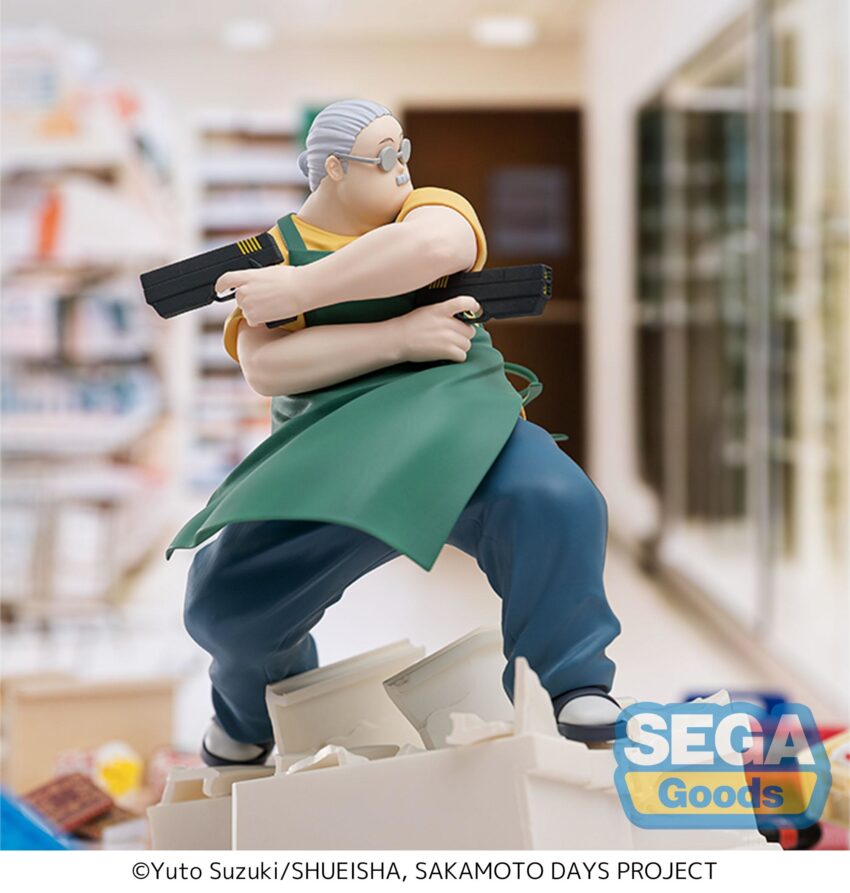 Pre-Order: SAKAMOTO DAYS LUMINASTA TARO STORE MANAGER FIGURE. Estimate Ship Date December 2025