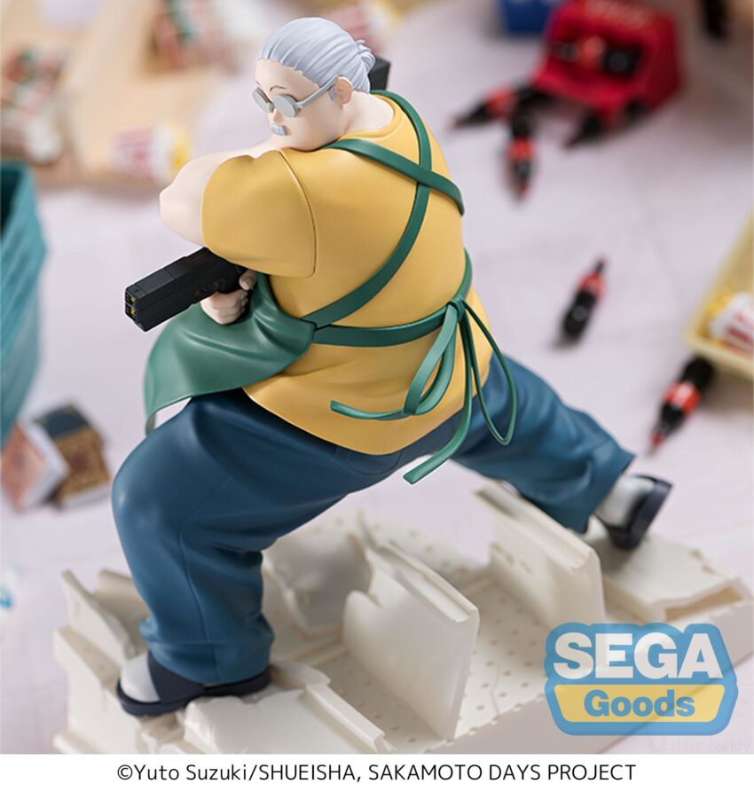 Pre-Order: SAKAMOTO DAYS LUMINASTA TARO STORE MANAGER FIGURE. Estimate Ship Date December 2025
