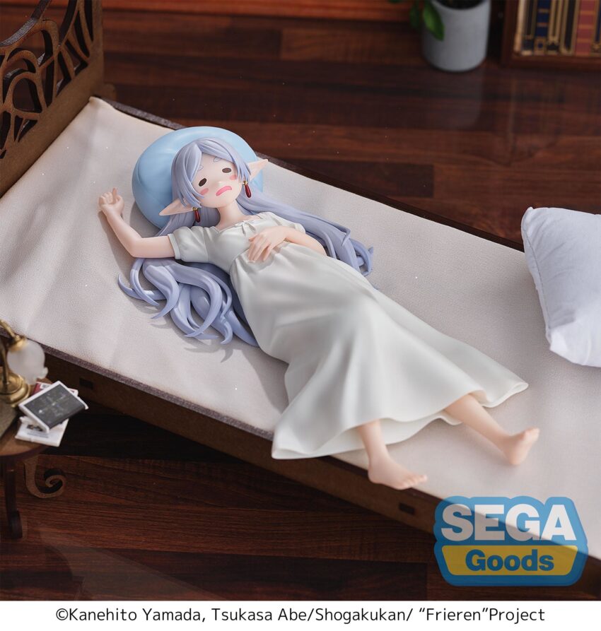 Pre-Order: FRIEREN BEYOND JOURNEYS END YUMEMIRIZE FRIEREN NAP FIGURE. Estimate Ship Date December 2025