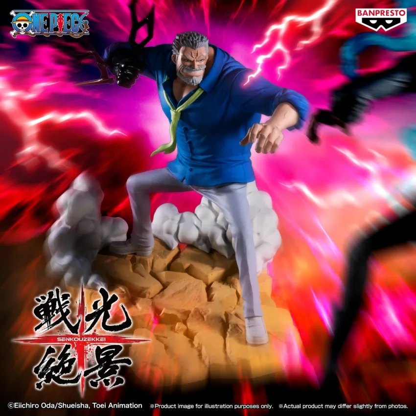 Pre-Order: ONE PIECE SENKOZEKKEI MONKEY D GARP STATUE. Estimate Ship Date November 2025
