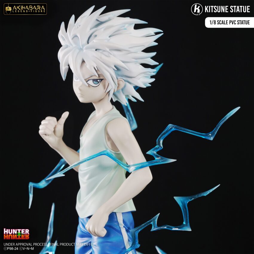 Pre-Order: HUNTER X HUNTER KIRUA ZOLDIK 1/8 SCALE PVC STATUE. Estimate Ship Date September 2025