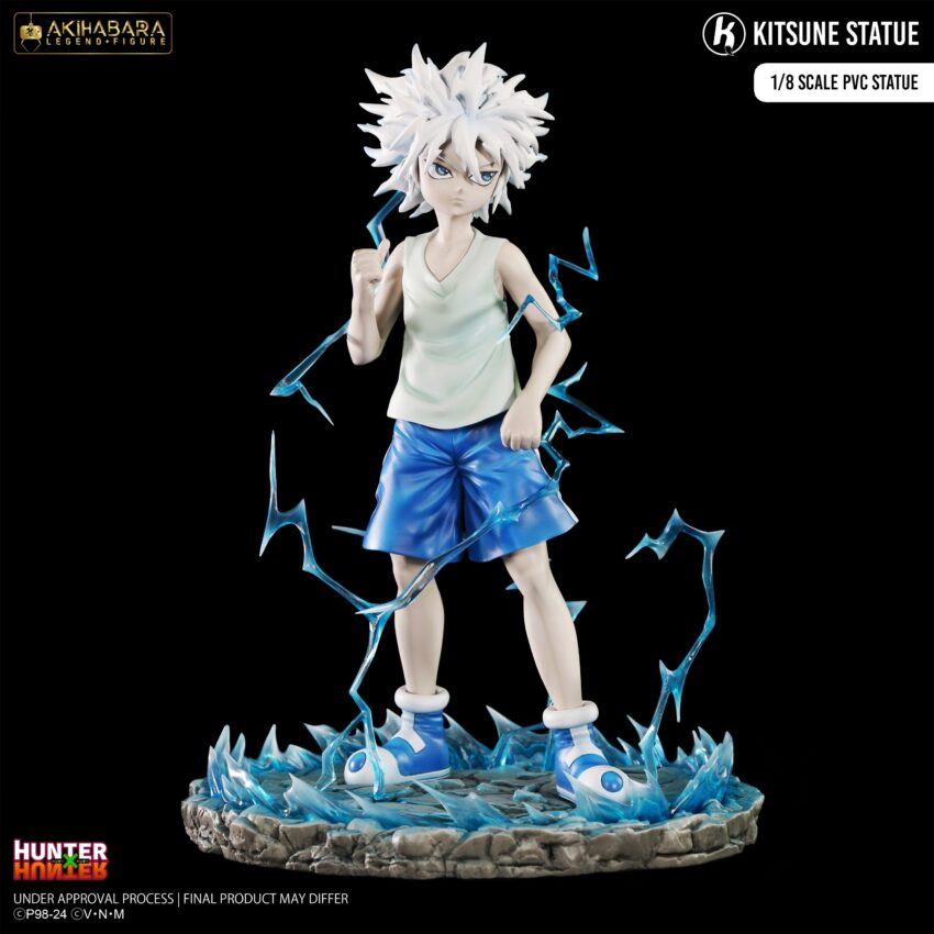 Pre-Order: HUNTER X HUNTER KIRUA ZOLDIK 1/8 SCALE PVC STATUE. Estimate Ship Date September 2025