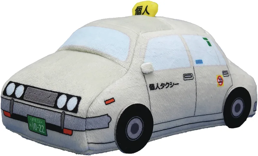 Pre-Order: ODDTAXI ODOKAWAS TAXI PLUSHIE. Estimate Ship Date June 2023