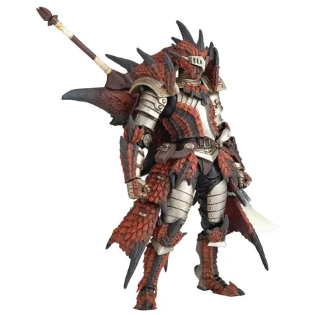 Pre-Order: REVOLTECH MONSTER HUNTER SWORDSMAN RATHALOS SERIES ACTION FIGURE. Estimate Ship Date February 2025