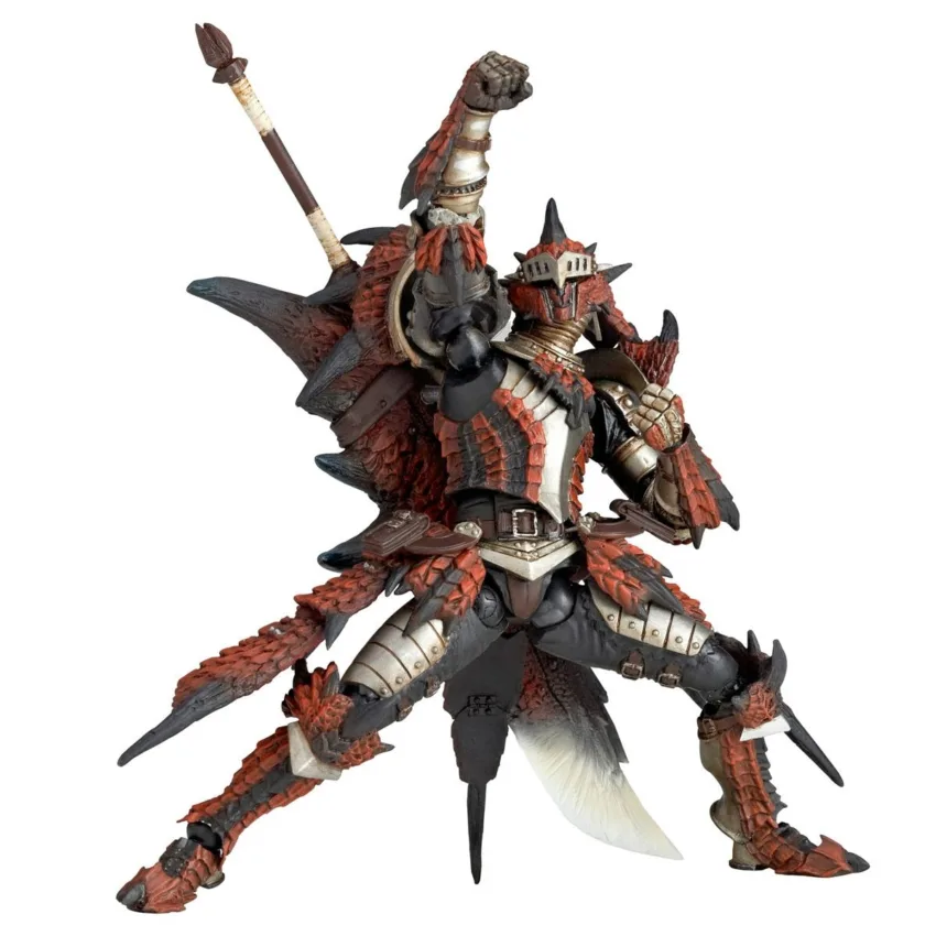 Pre-Order: REVOLTECH MONSTER HUNTER SWORDSMAN RATHALOS SERIES ACTION FIGURE. Estimate Ship Date February 2025