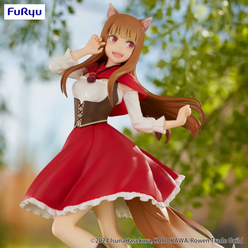 Pre-Order: SPICE & WOLF TRIO TRY IT HOLO RED HOOD FIGURE. Estimate Ship Date May 2025