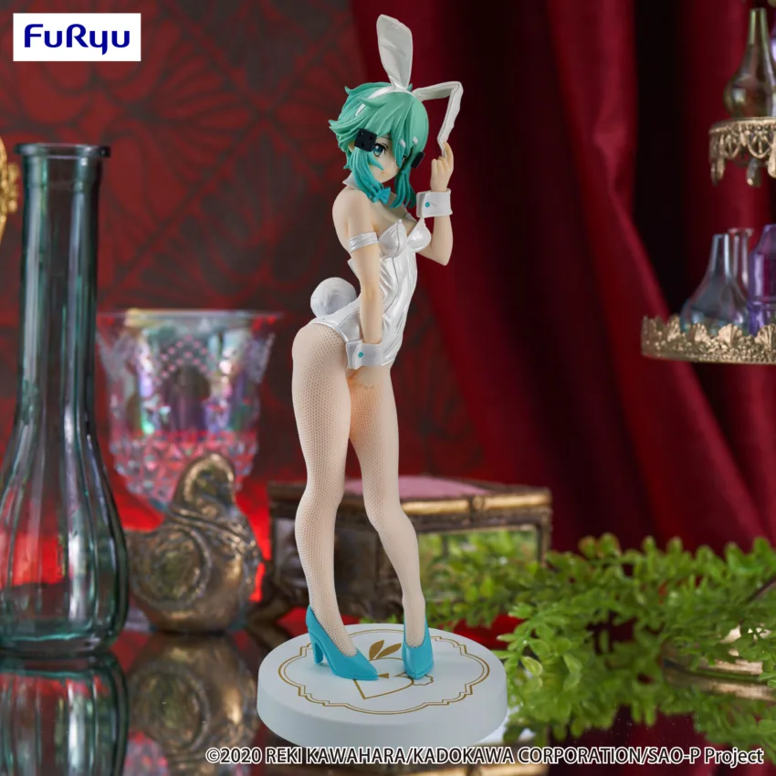 Pre-Order: SWORD ART ONLINE BICUTE BUNNIES SINON WHITE PEARL FIGURE. Estimate Ship Date May 2025