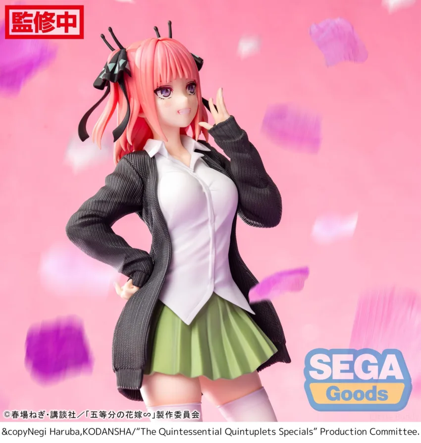 Pre-Order: QUINTESSENTIAL QUINTUPLETS SPECIAL LUMINASTA NINO NAKANO FIGURE. Estimate Ship Date May 2025