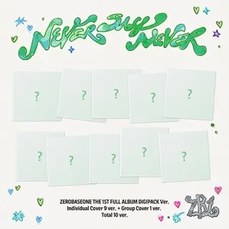 [Pre-Order] ZEROBASEONE - THE 1ST FULL ALBUM [NEVER SAY NEVER] (DIGIPACK VER.)