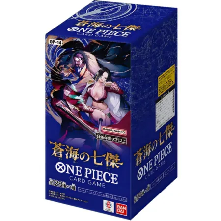 One Piece Card - Bandai One Piece Card Game Booster Pack The Azure Sea's Seven OP-14 - Box of 24 packs. sold PER PACK