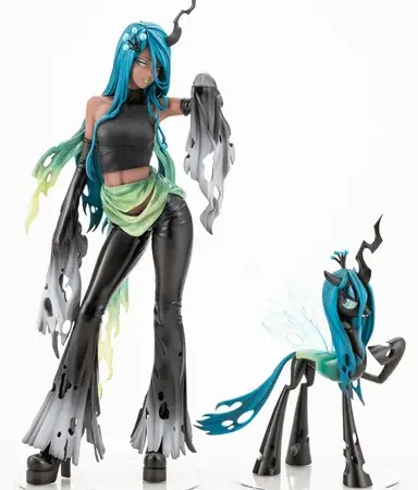 MY LITTLE PONY QUEEN CHRYSALIS BISHOUJO STATUE FIGURE.