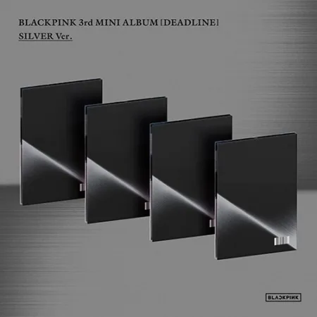 Pre order: BLACKPINK - 3RD MINI ALBUM [DEADLINE] SILVER VERSION. A random ver.